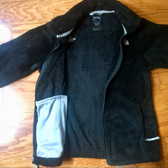 Girls black Northface Jacket M (10/12) - Picture 3 of 5